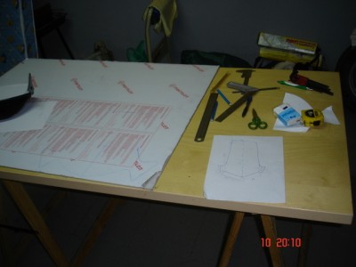 DSC01122.JPG (133.03 KiB) Visto 38724 veces Lo primero es realizar un pequeño croquis de la cupula que vamos a realizar en papel.