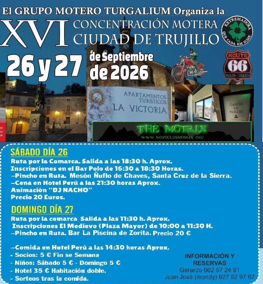 XVI Concentración motera Ciudad de Trujillo