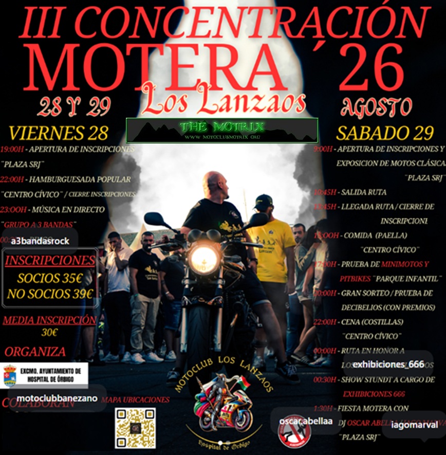 III Concentración motera Los Lanzaos