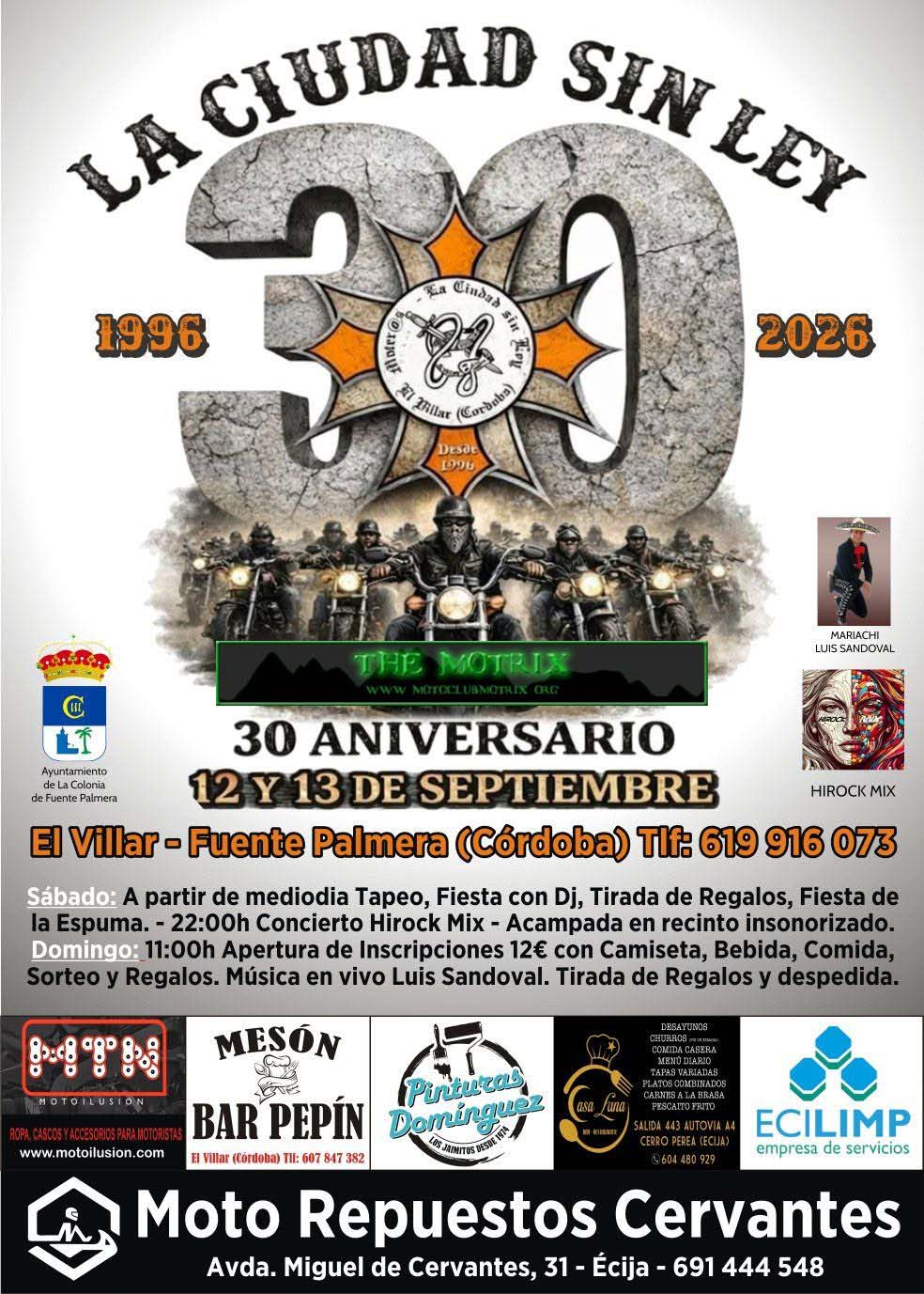 XXX Aniversario La Ciudad Sin Ley