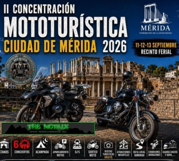 II Concentración mototurística Ciudad de Mérida