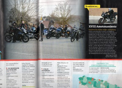 Esta publicada en el motociclismo  nº 2313